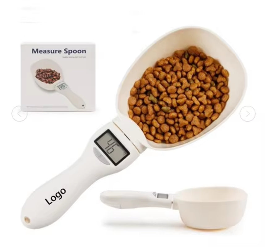 High Quality Bowl Led Display Food 800G 0.1G Pets Spoon Scale Digital Measuring Scoop Cup Food Digital Spoon Scale