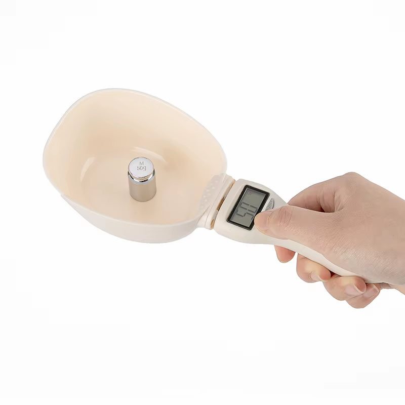 High Quality Bowl Led Display Food 800G 0.1G Pets Spoon Scale Digital Measuring Scoop Cup Food Digital Spoon Scale